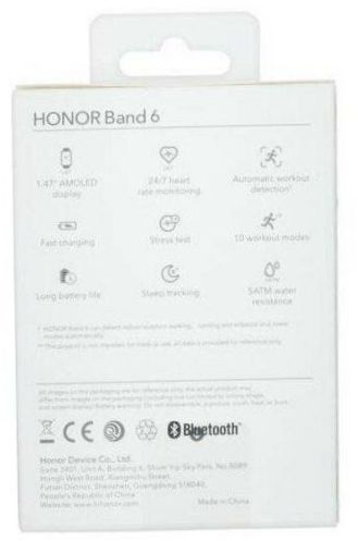 Intelligens karkötő HONOR Band 6 - Üveg: ásványi üveg