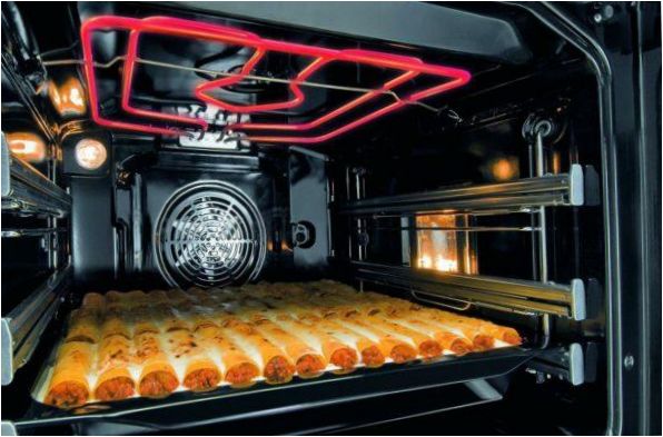 Elektromos grill a sütőben