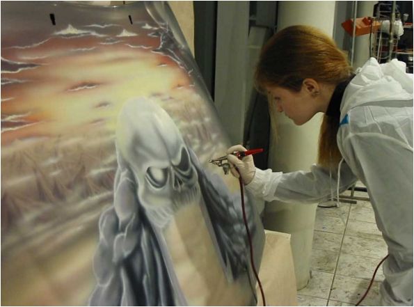Airbrush festés