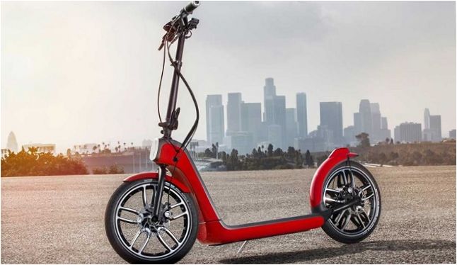 Red Scooter