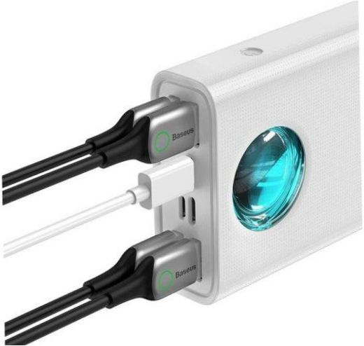 Baseus Amblight gyorstöltés 65W, 30000mAh