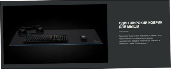 Logitech G G840 XL fekete