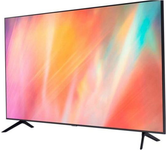 50" Samsung UE50AU7100U LED TV, HDR (2021), fekete színű