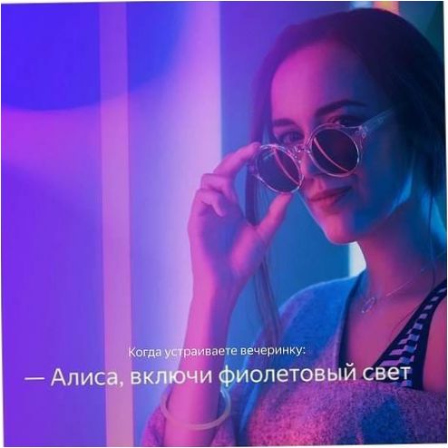 Yandex Smart izzó, működik az Alice-szal, E14, 4,8W - Ecosystem: Yandex Smart Home