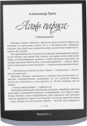 10.3" PocketBook X eBook - Kijelző típusa: Carta, Touch