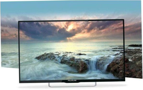 40" Polarline 40PL52TC LED TV (2019), fekete színű