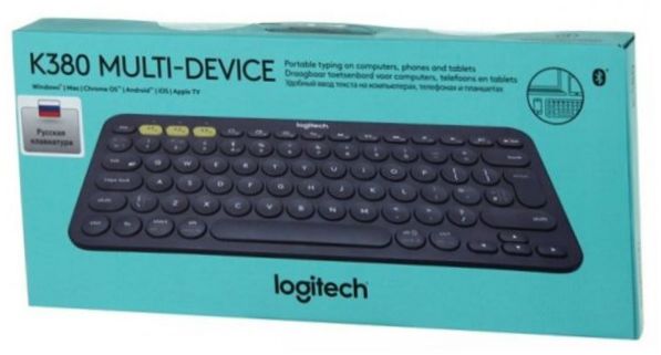 Logitech K380 multifunkciós készülék sötétszürke