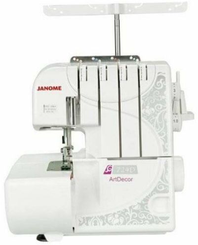 Janome ArtDecor 724D fehér szürke