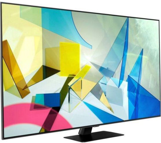 Samsung QE65Q80TAU QLED, HDR (2020), feketére festett ezüst színben