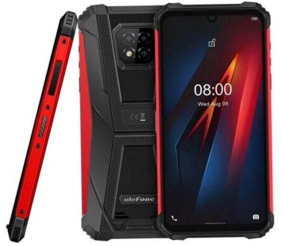 Ulefone Armor 8, fekete