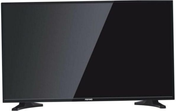 50" Asano 50LF1010T LED TV (2019), fekete színű