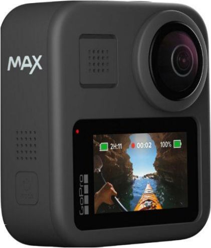 GoPro MAX (CHDHZ-201-RW/CHDHZ-202-RX), 16.6MP, 4992x2496, fekete színben