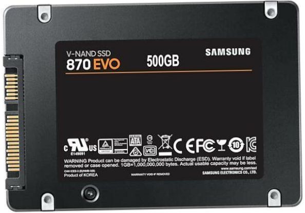 Samsung 870 EVO 500 GB MZ-77E500BW MZ-77E500BW