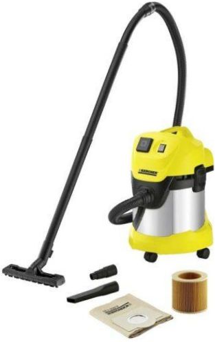 KARCHER WD 3 P Premium, 1000 W, ezüst/sárga