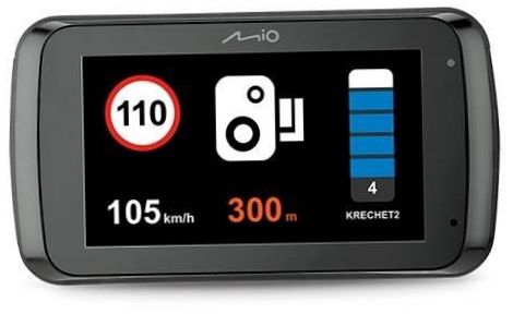 Mio MiVue i90, GPS, fekete