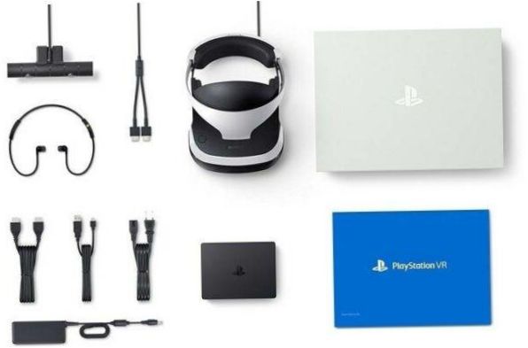 Sony PlayStation VR CUH-ZVR2, fekete és fehér