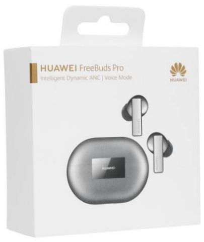 HUAWEI FreeBuds Pro, csillogó ezüst színű