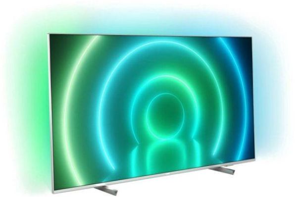 55" Philips 55PUS7956/60 HDR TV (2021), ezüst színű