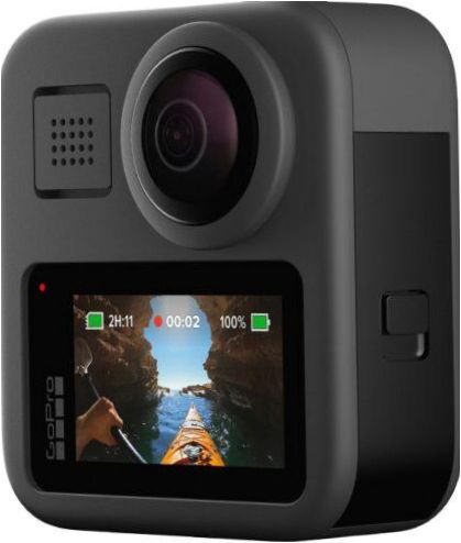 GoPro MAX (CHDHZ-201-RW/CHDHZ-202-RX), 16.6MP, 4992x2496, fekete színben