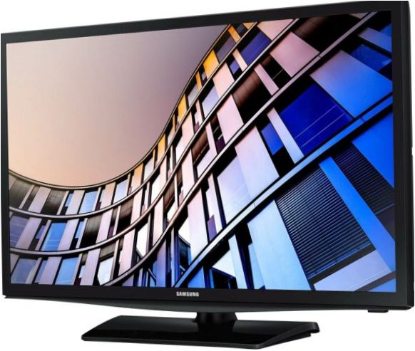 24" Samsung UE24N4500AU LED TV (2018), fényes fekete színű