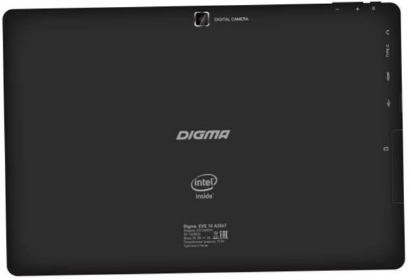 DIGMA EVE 10 A204T, 2GB/64GB, fekete