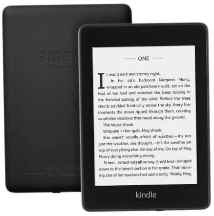 6" Amazon Kindle Paperwhite 2018 32Gb 32GB eBook - méretek: 143x190x14mm, súly: 520g
