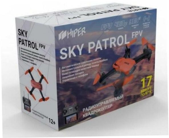 HIPER Sky Patrol FPV, fekete/narancssárga