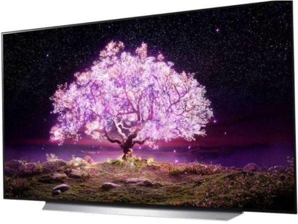 65" TV LG OLED65C1RLA OLED, HDR (2021), vanília fehér