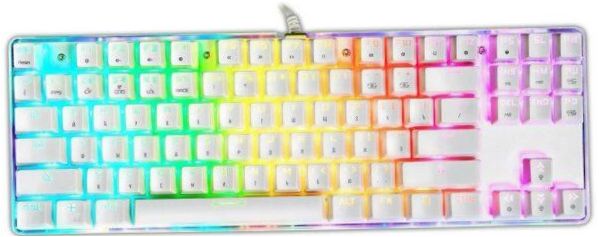 Motospeed K87S RGB Outemu piros fehér