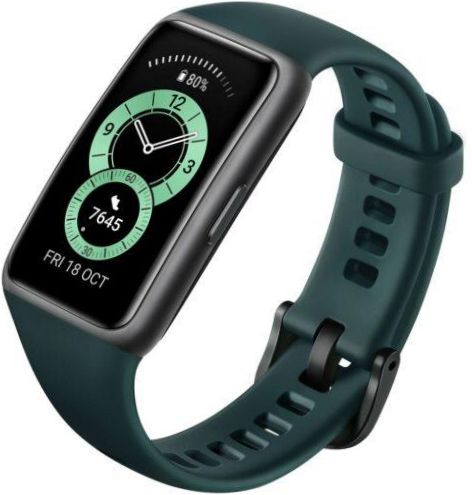 Intelligens karkötő HUAWEI Band 6 - Vízálló, háttérvilágítással ellátott kezek