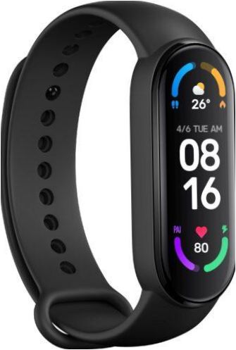 Intelligens karkötő Xiaomi Mi Smart Band 6 - monitoring: gyorsulásmérő, kalóriafigyelés, alvásfigyelés, fizikai aktivitásfigyelés
