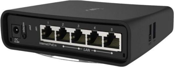 MikroTik hAP ac2, fekete