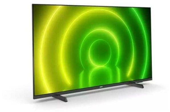 55" Philips 55PUS7406/60 LED, HDR (2021), fekete