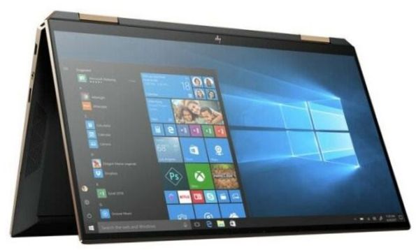 13.3" HP Spectre x360 13-aw2022ur laptop (1920x1080, Intel Core i7 2.8GHz, 16GB RAM, 512GB SSD, Win10 Home), 2X1X3EA, fekete színű, 2X1X3EA, fekete