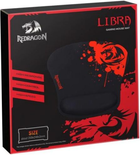 Redragon Libra (78305) fekete/piros
