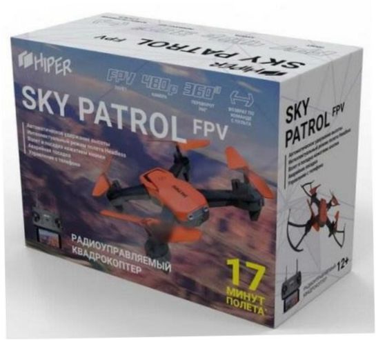 HIPER Sky Patrol FPV, fekete/narancssárga