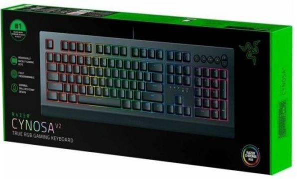 Razer Cynosa V2 fekete