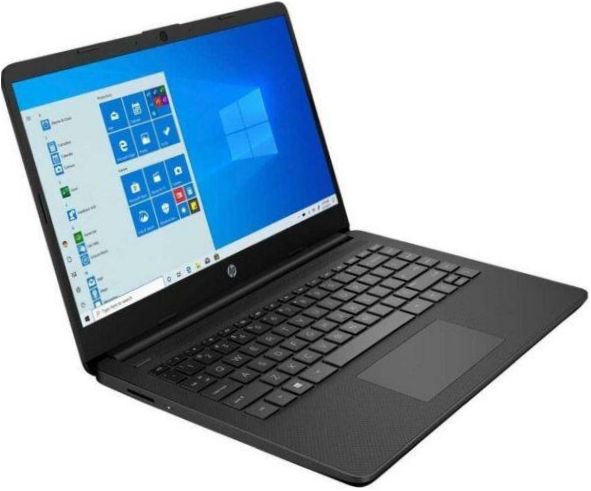 14" HP 14s-fq0087ur notebook (1920x1080, AMD Athlon 1.2GHz, 8GB RAM, 256GB SSD, Win10 Home), 3B3M1EA, fekete színű