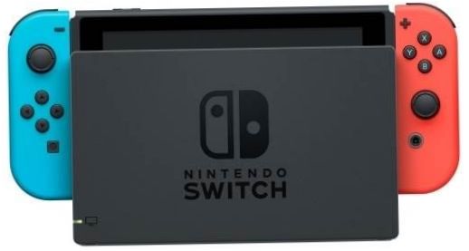 Nintendo Switch rev.2 32GB, neon kék, neon piros,