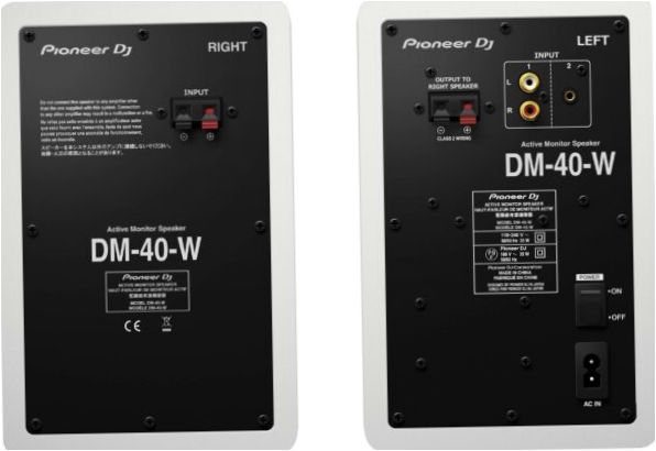 Pioneer DJ DM-40 fekete