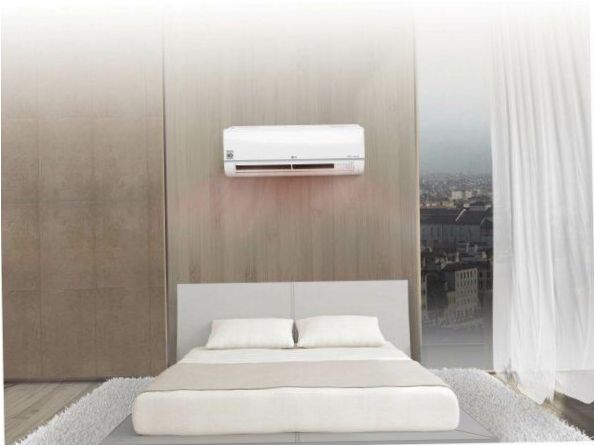 LG P12SP split-rendszer - a beltéri egység zajszintje: 24 dB - 33 dB