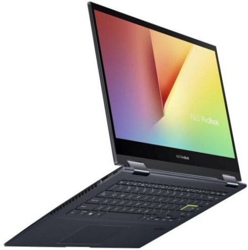 14" ASUS Vivobook Flip 14 TM420UA-EC161T notebook (1920x1080, AMD Ryzen 5 2.1GHz, 8GB RAM, 256GB SSD, Win10 Home), 90NB0U21-M000L0, Fekete), 90NB0U21-M000L0, Fekete