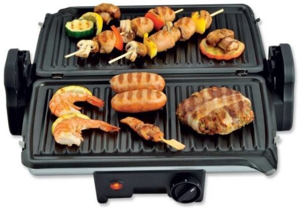 Tefal Minute Grill GC205012, fekete/metallic