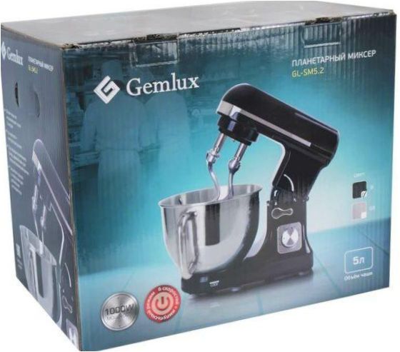 Gemlux GL-SM5.2B, fekete