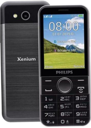 Philips Xenium E580, fekete