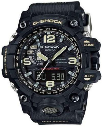 CASIO G-Shock GWG-1000-1A karóra - tervezési jellemzők: beépített háttérvilágítás, érintőképernyős kijelző