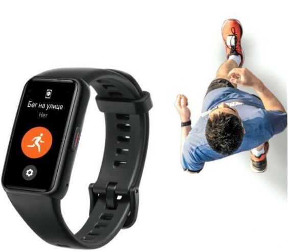 Smart Bracelet HONOR Band 6 - karkötő / szíj anyaga: műanyag