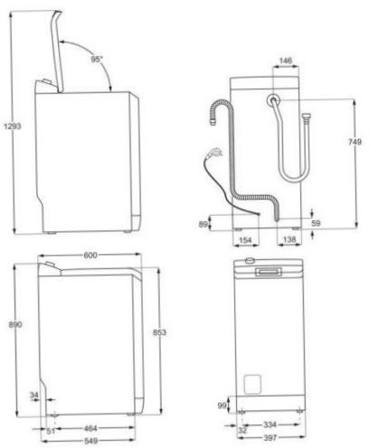 Electrolux EW6T4R262, fehér