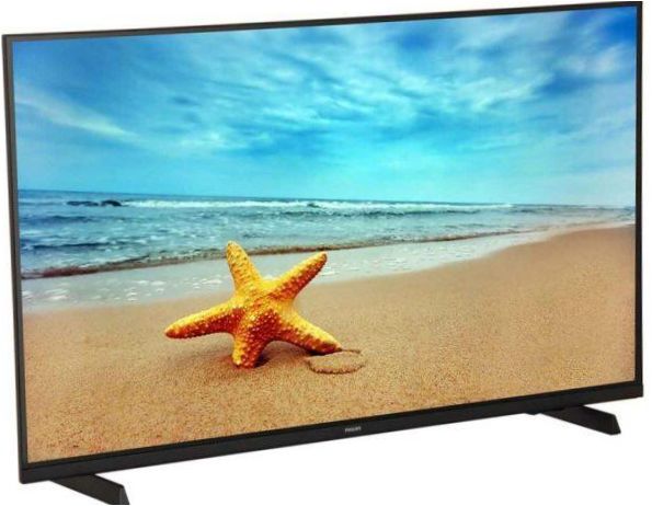 43" Philips 43PUS7406/60 HDR (2021) televízió, fekete színben