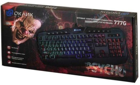 OKLICK 777G PSYCHO fekete USB